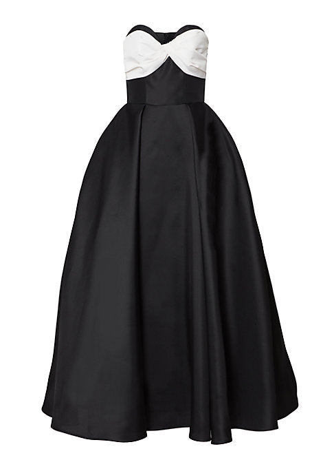 Dramatic Silk Ballgown