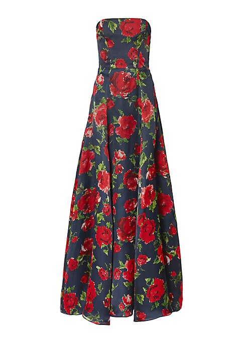 Romantic Silk A-Line Dress