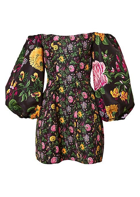 Vibrant Floral Mini Dress
