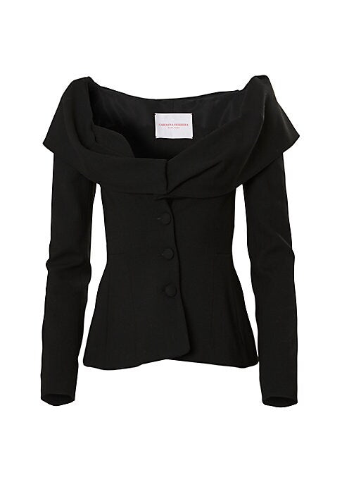 Sculpted Peplum Jacket