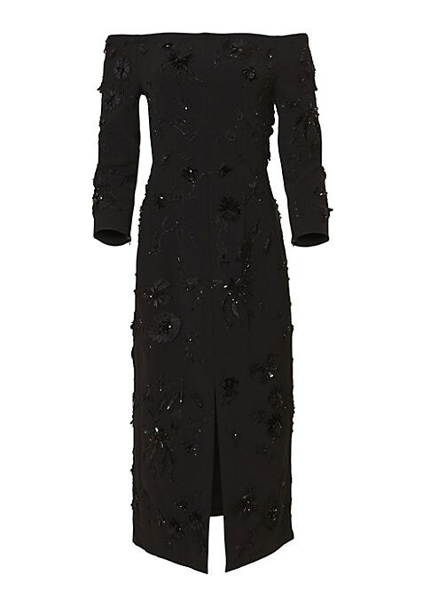 Elegant Sequin Midi Dress