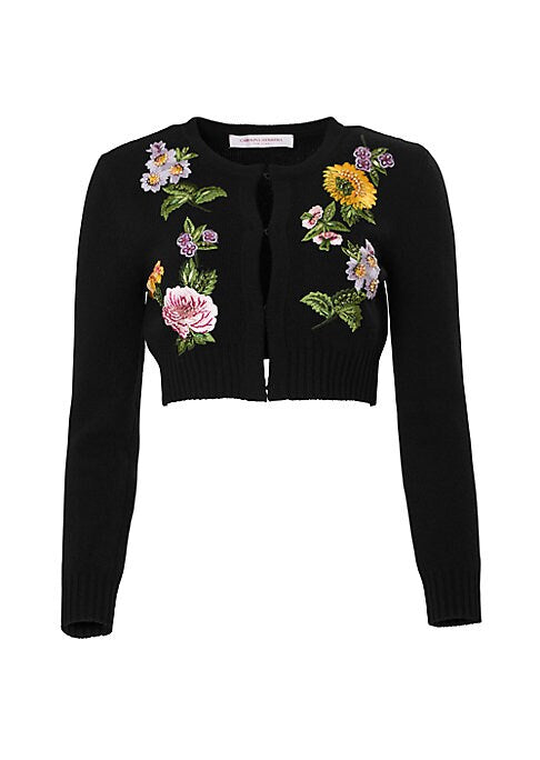 Floral Knit Cardigan