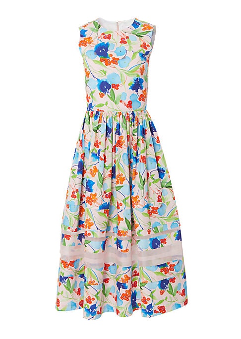 Blossom A-Line Midi Dress