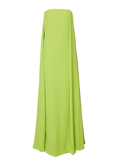 Elegant Pleated Evening Gown