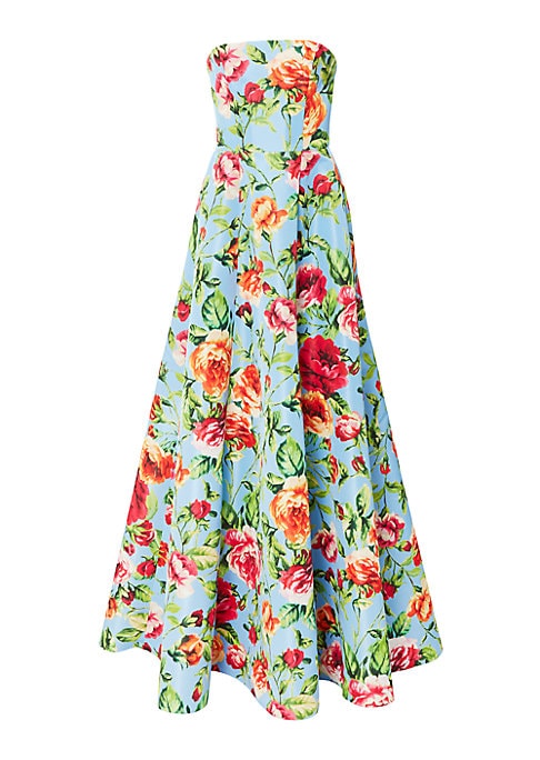 Floral Elegance Gown