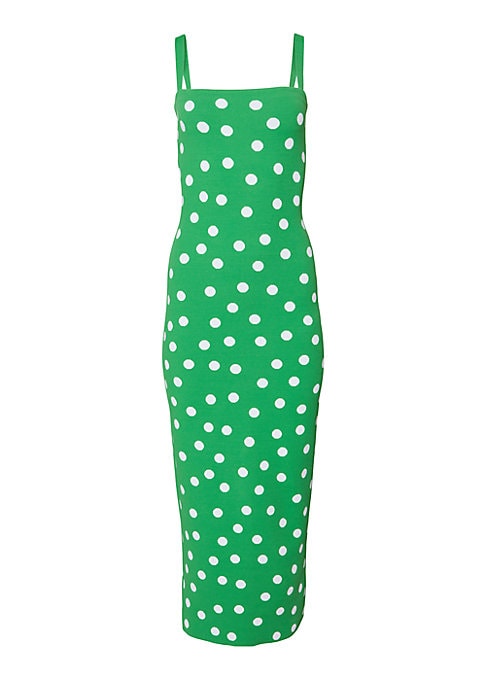 Polka Dot Midi Elegance