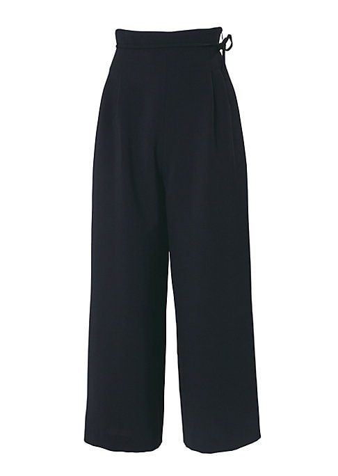 Chic Tie-Waist Trousers