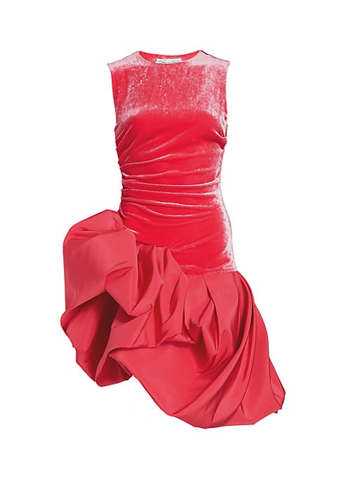 Dramatic Velvet Cocktail Dress