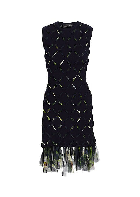 Floral Fringe Minidress