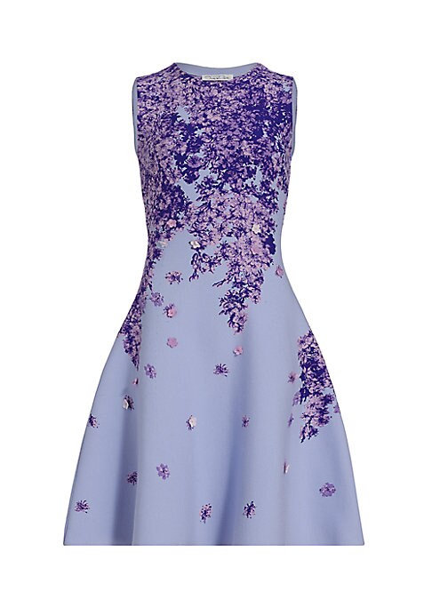 Floral Fit-and-Flare Dress