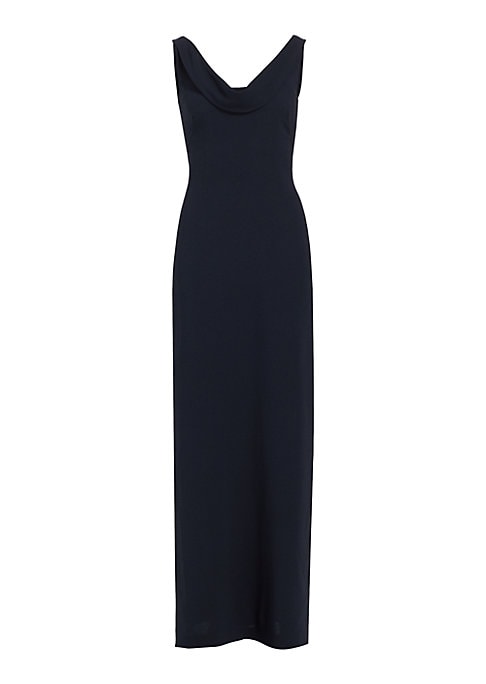 Cowl Neck Elegance Gown