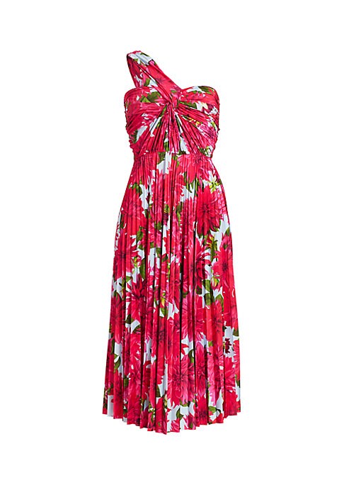 Dahlia Twist Midi Dress