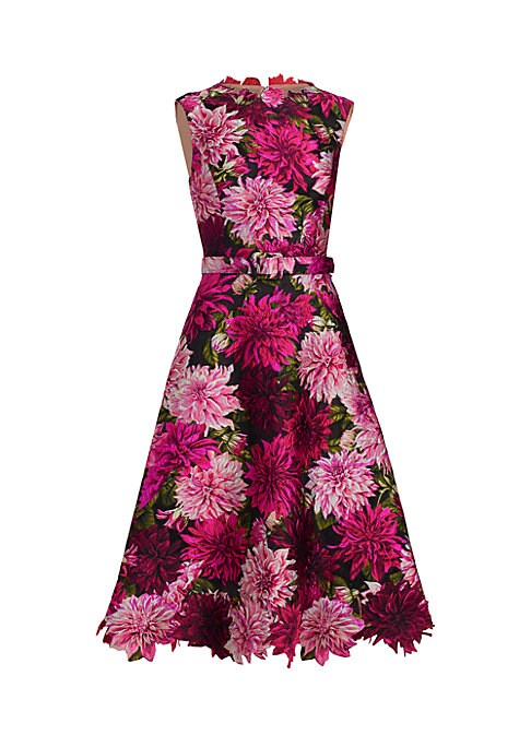 Dahlia-Inspired Midi Delight