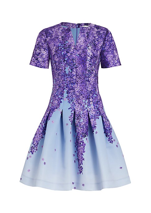 Floral Pleat Dress