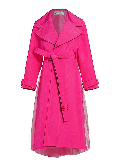 Whimsical Pleated Trench