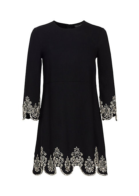 Sparkling Wool Minidress