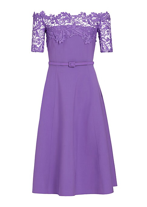 Chic Lace Midi Dress