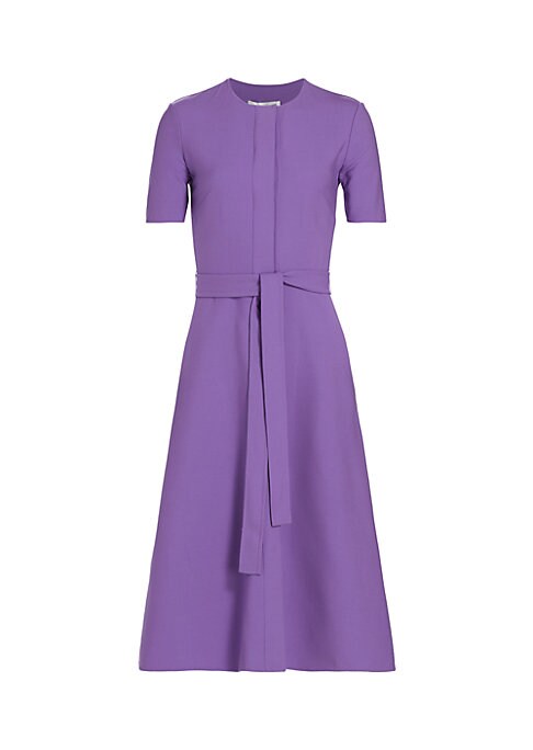 Chic A-Line Midi Dress