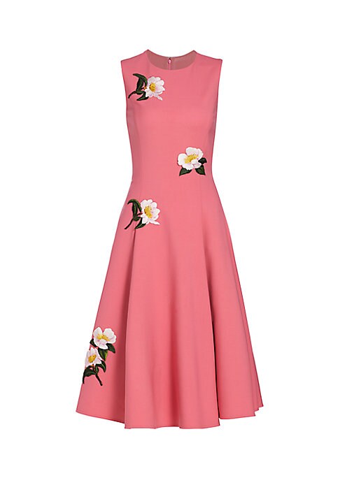 Floral Elegance Midi Dress