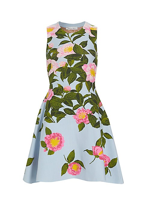 Elegant Floral Fit & Flare
