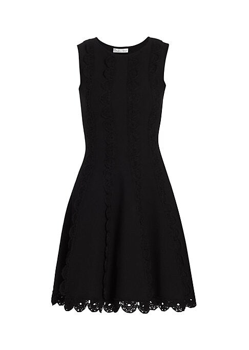 Floral Scallop Dress