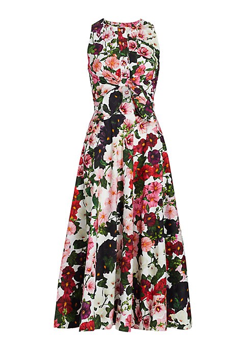 Floral Elegance Midi Dress