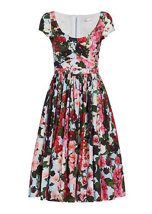 Floral Elegance Midi-Dress