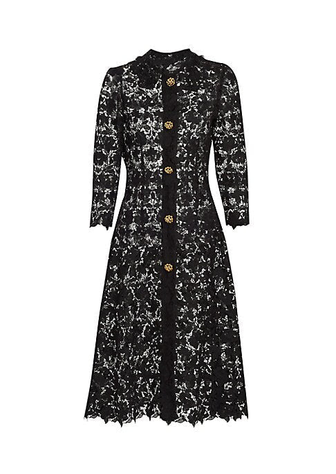 Lace Garden Shirtdress