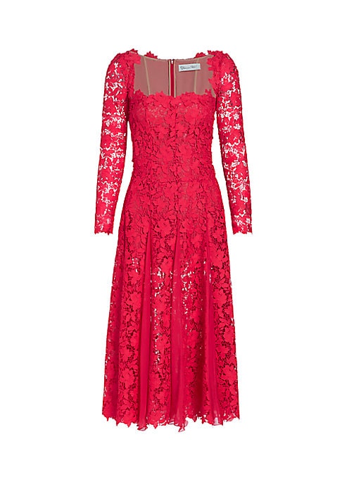 Romantic Lace Garden Midi