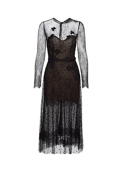 Floral Lace Elegance Dress