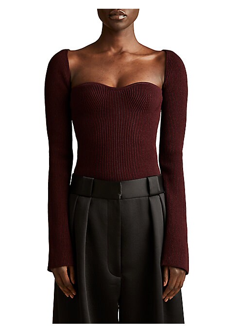 Sweetheart Ribbed Top