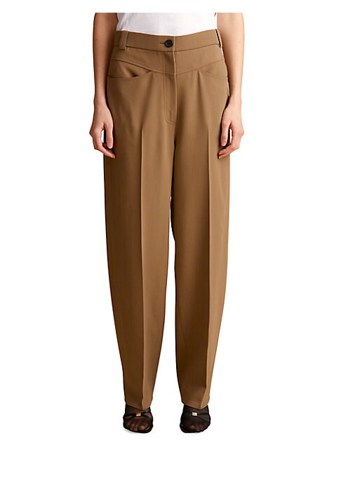 Chic Pleated Wide-Leg Pants