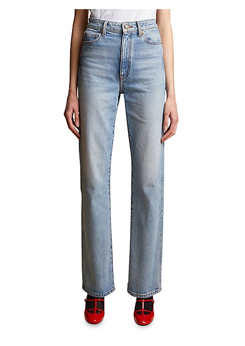 Elevated Stretch Denim Trousers