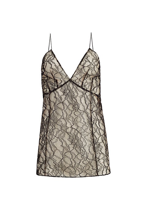 Lace V-Neck Elegance