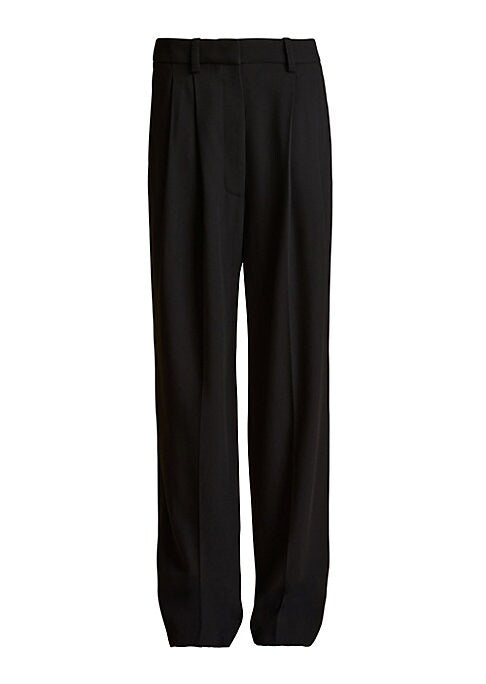 Chic Pleated Trousers