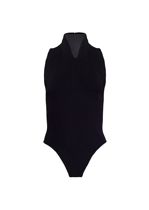 Chic Open-Back Bodysuit