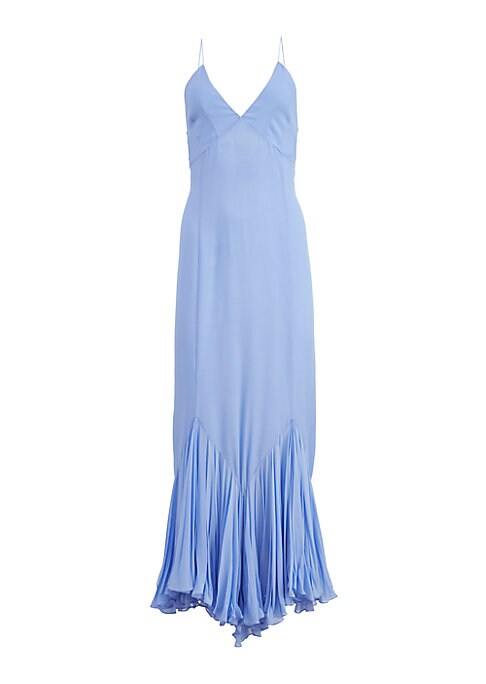 Silk Elegance Fishtail Dress