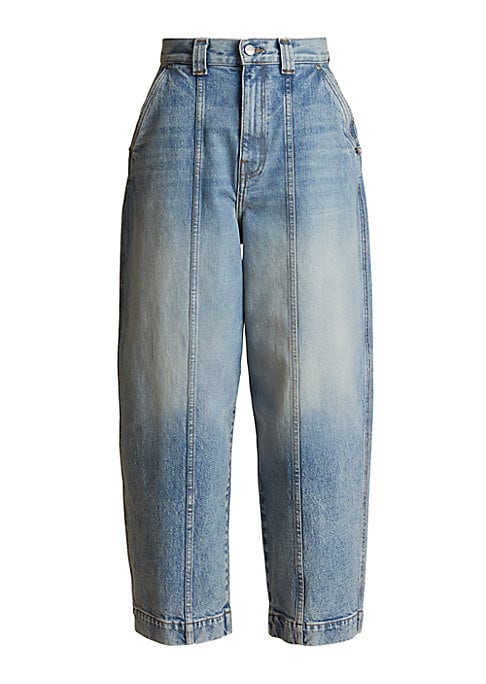 Whimsical Wide-Leg Jeans