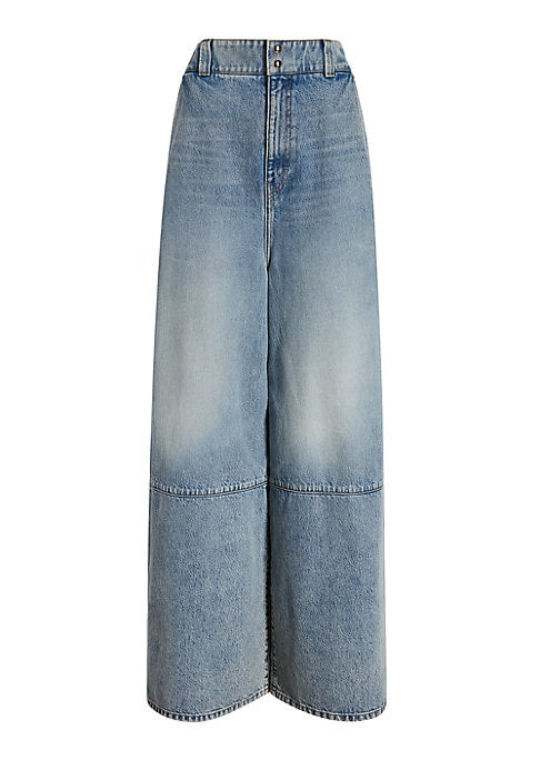 Baggy Chic Denim Trousers