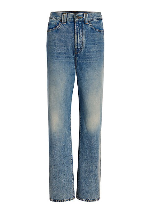 Baggy High-Rise Denim Jeans