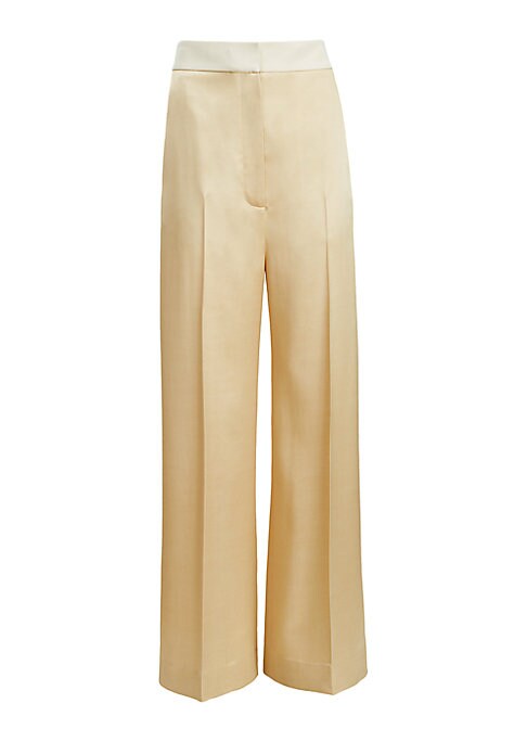 Chic Satin Wide Pants