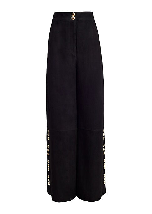 Suede Luxe Wide-Pants