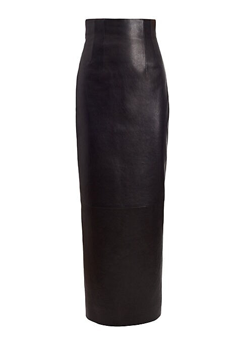 Leather Luxe Pencil Skirt