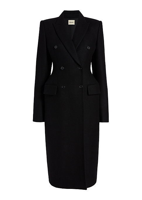 Elegant Wool Peacoat