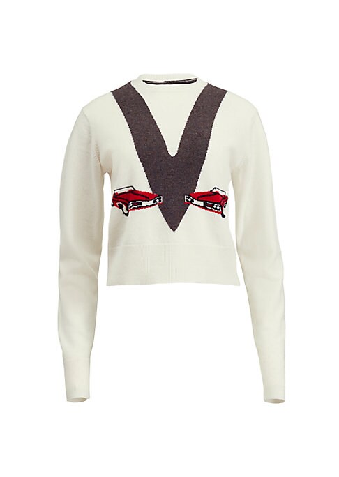 Vintage Car Cashmere Sweater