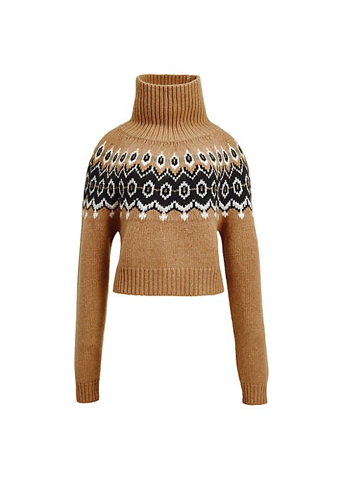 Cozy Fair-Isle Turtleneck Sweater