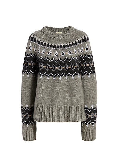 Cozy Fair-Isle Knit Sweater