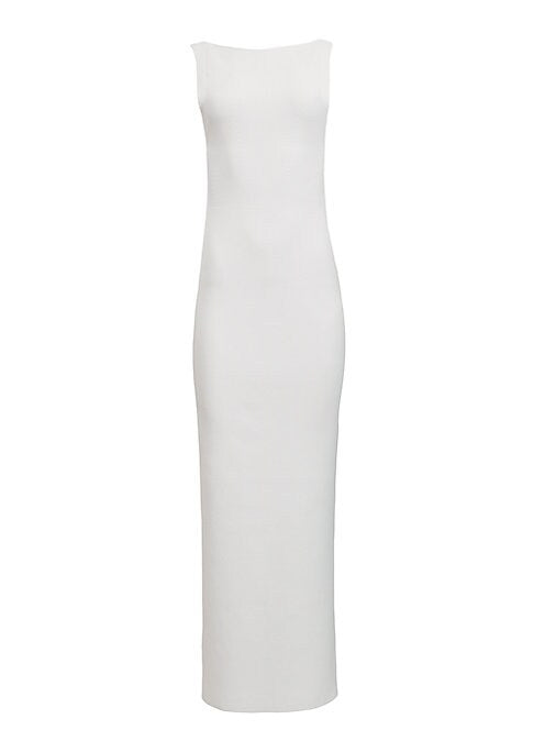 Chic Ribbed Maxi Dress