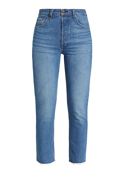 High-Rise Slim Ankle Denim