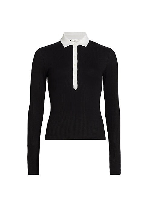 Chic Colorblock Polo